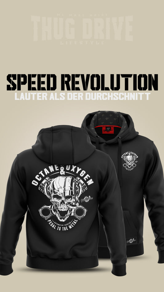 Der Schwarze Thug Drive Hoodie: Qualität, die dich überzeugen wird