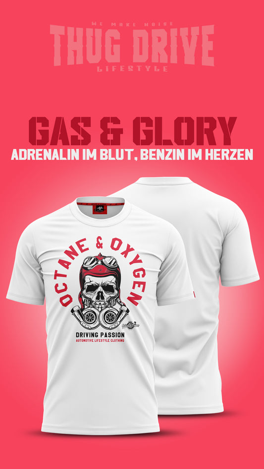 Das Weiße Thug Drive Shirt: Dein Statement für den ultimativen Biker-Vibe