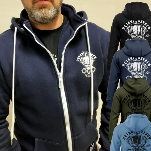Tauche ein in den Stil mit unserer Kapuzenjacke für echte Biker und Tuning Fans
