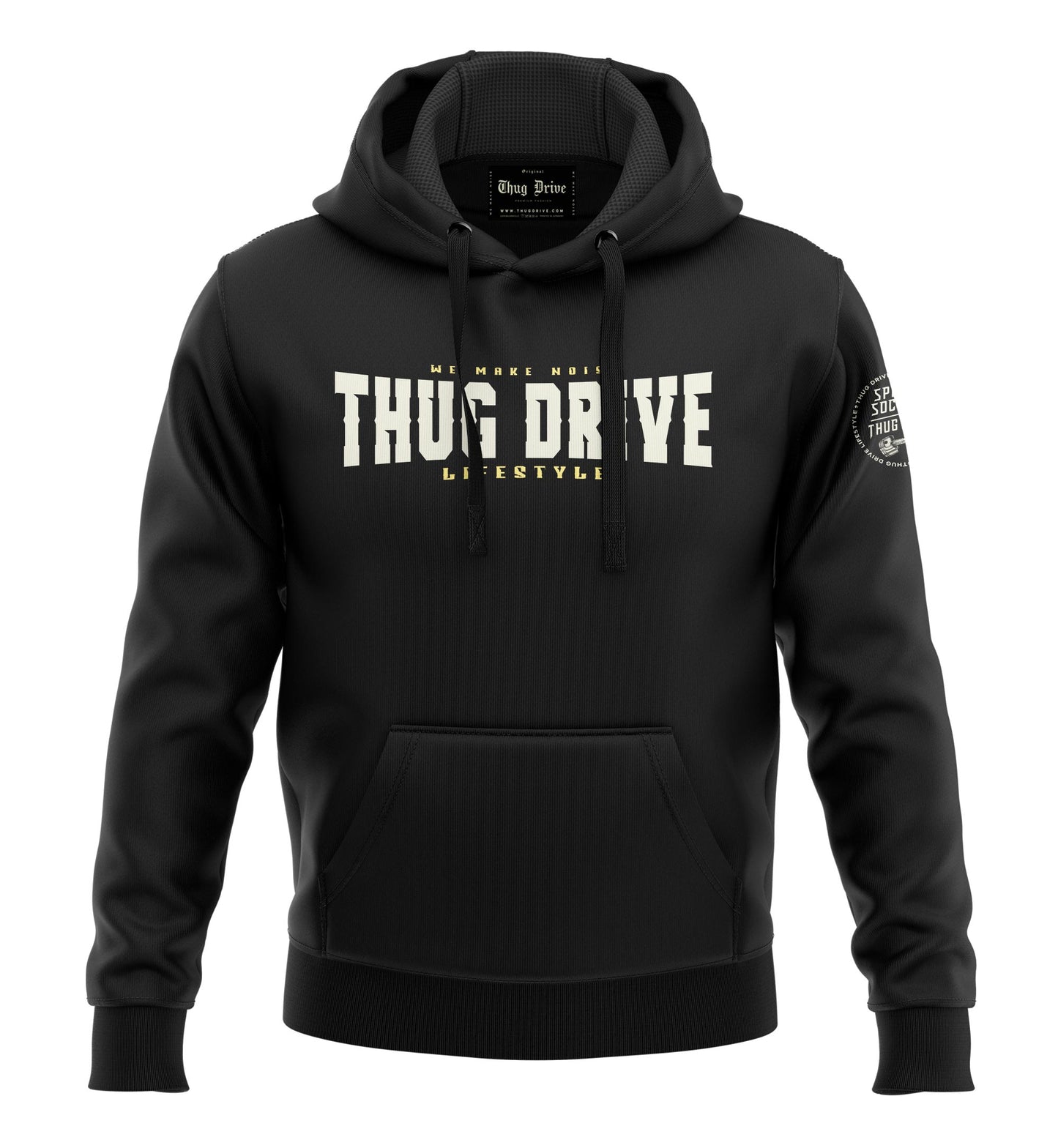 Hoodie - Biker Skull #8