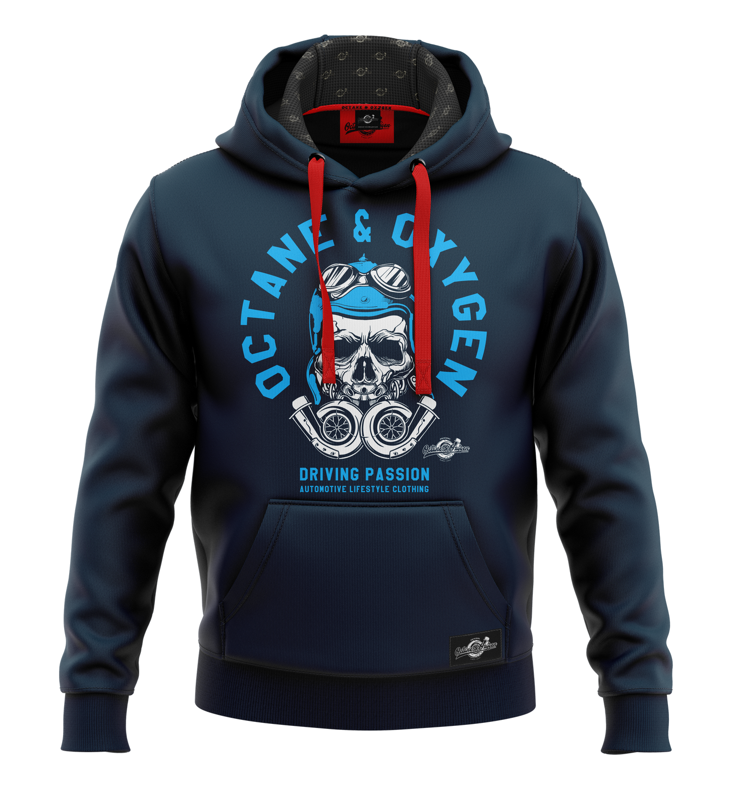Hoodie Bi Turbo Skull