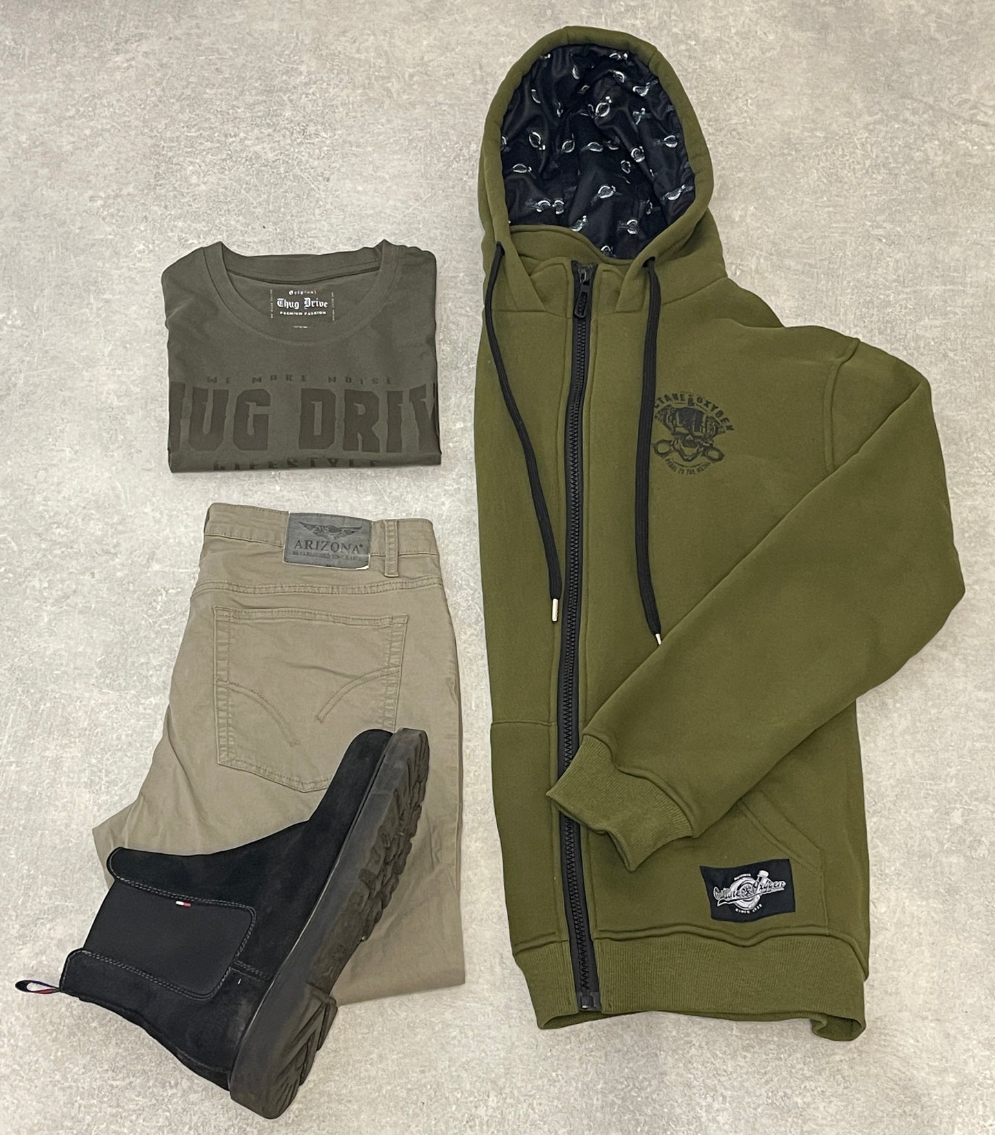 Octane & Oxygen Zip-Hoodie – „Pedal to the Metal“
