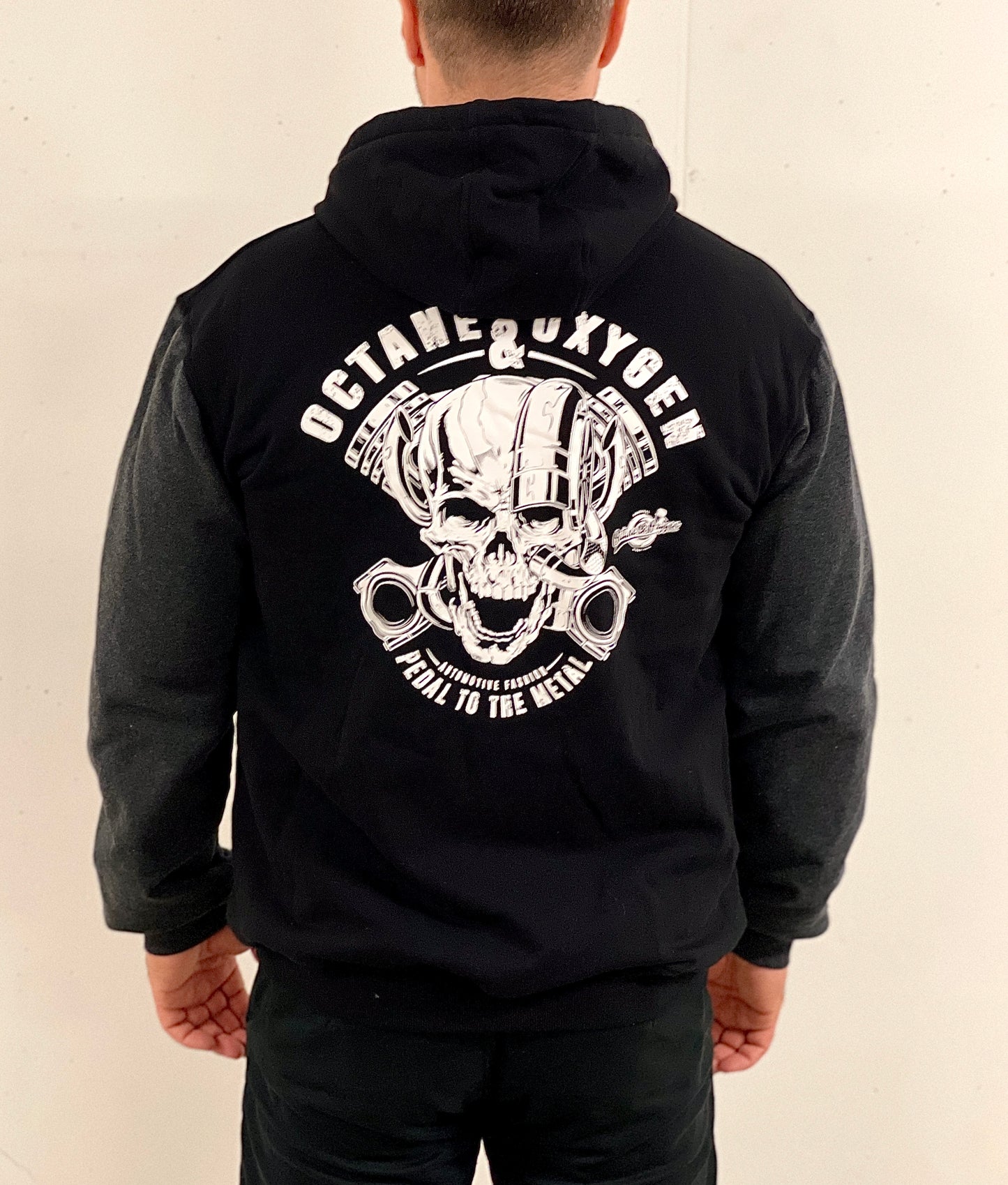 Octane & Oxygen Zip-Hoodie – Gefütterte Winter Edition