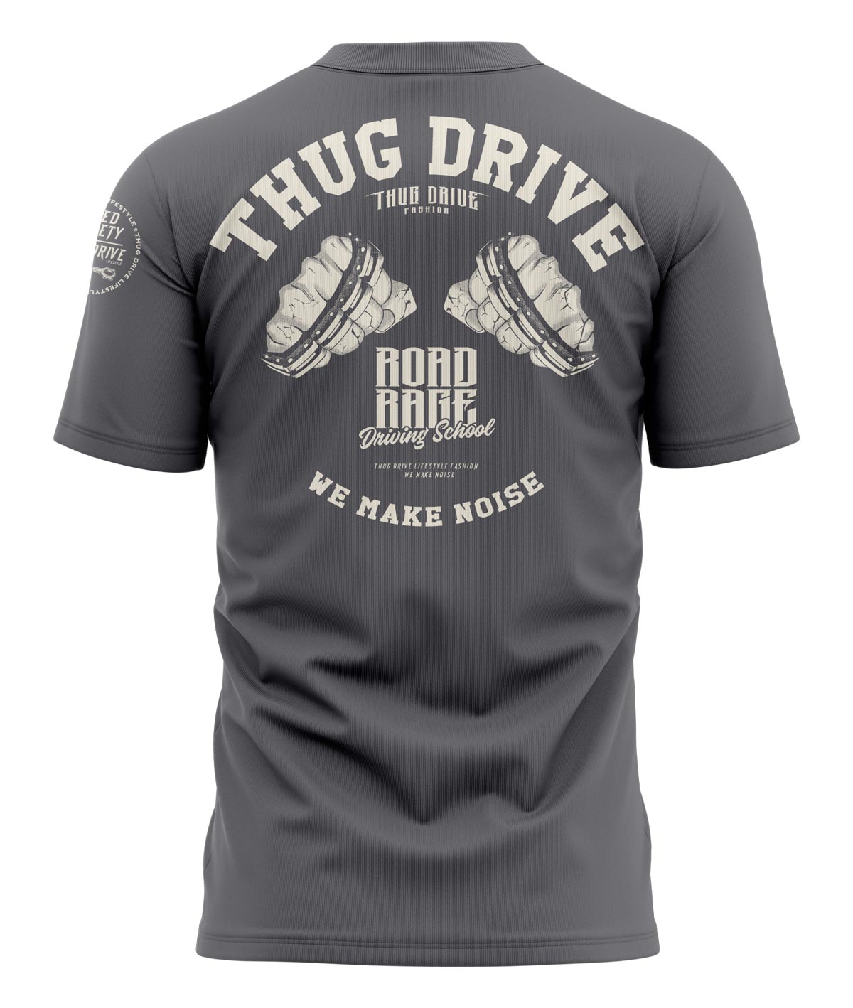 T-Shirt #10 Ultimate Dark Grey / Sand White