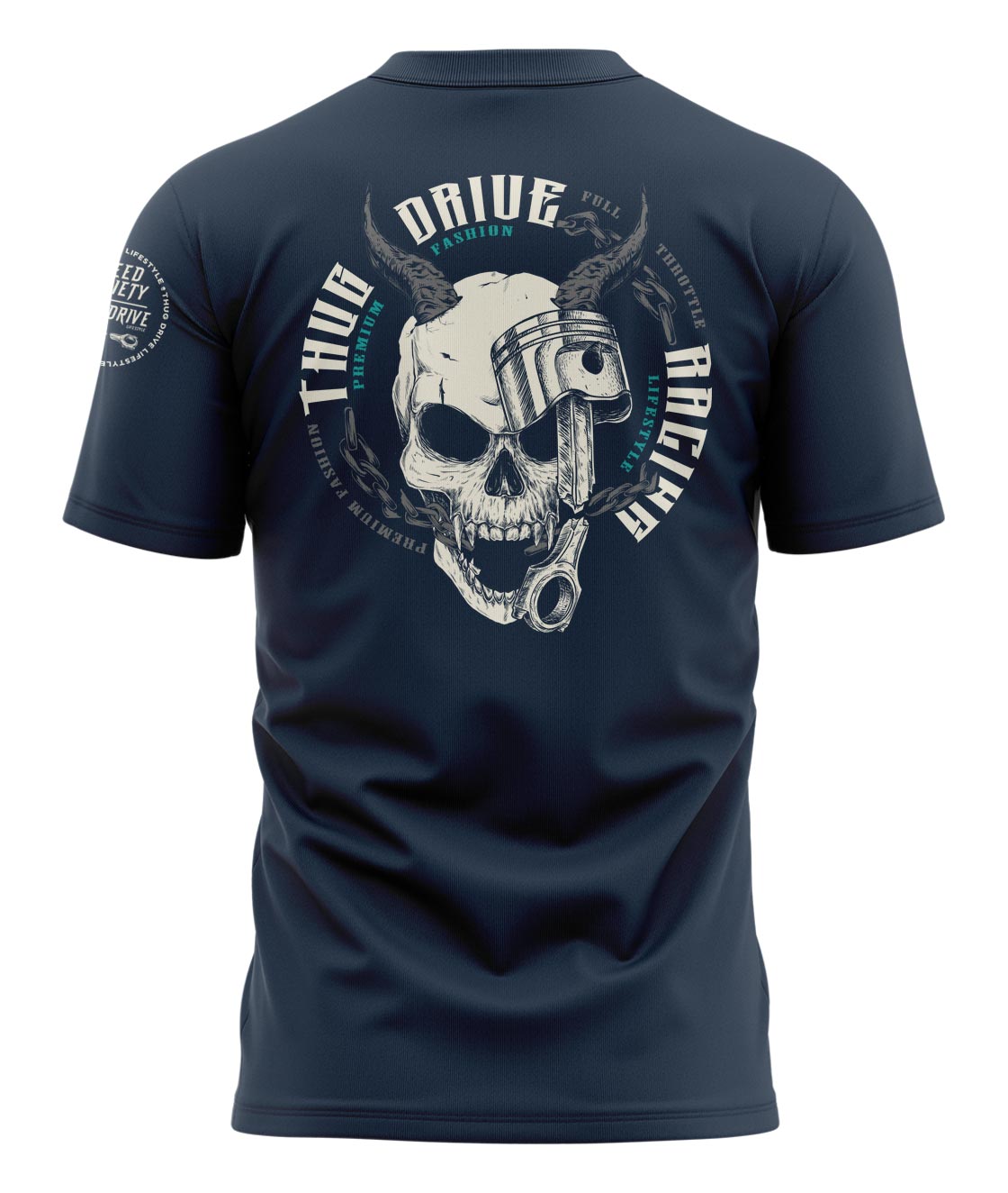 T-Shirt #21 Be Loud - Weis / Schwarz