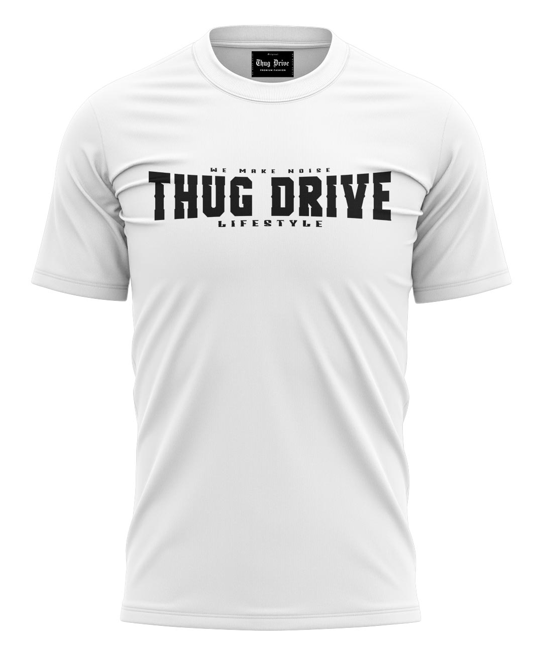 T-Shirt #21 Be Loud - Weis / Schwarz