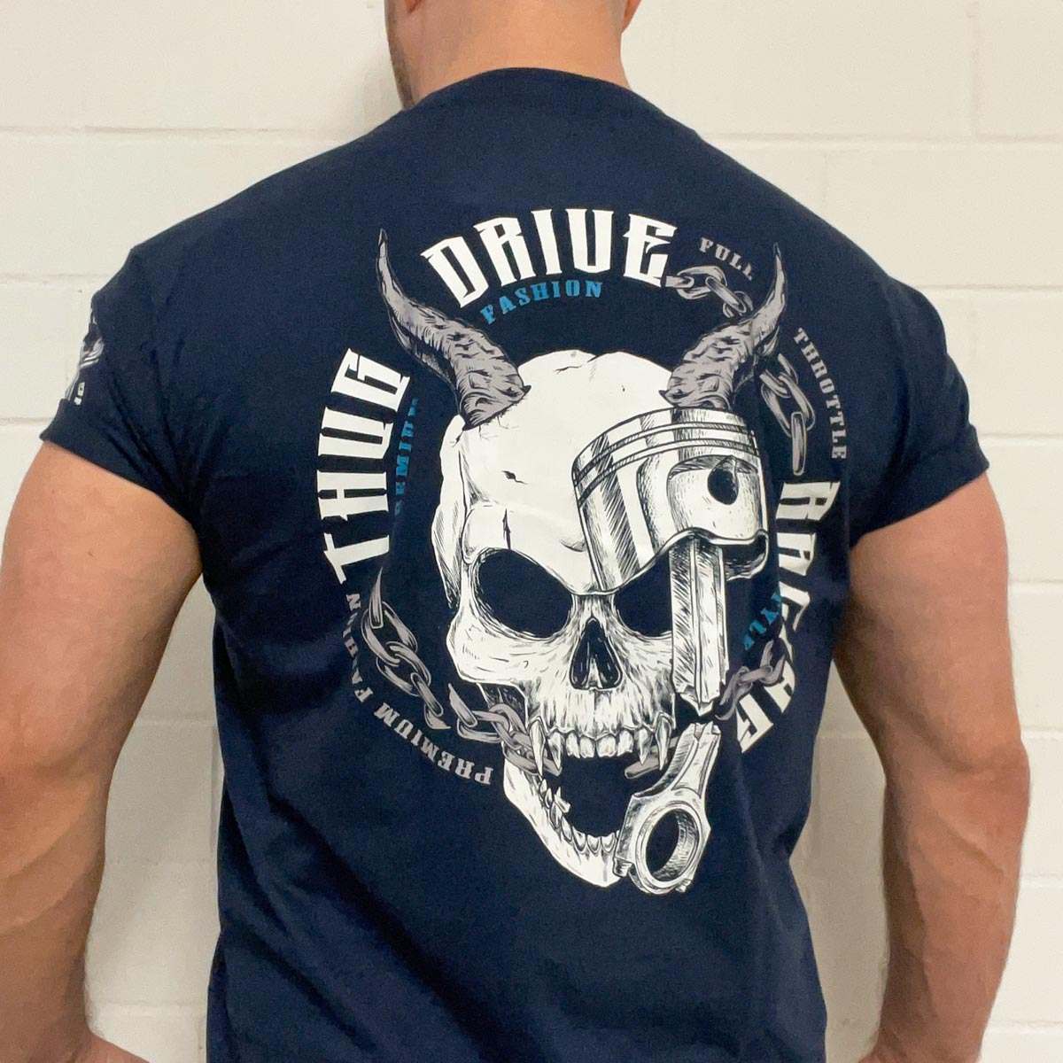 Thug Drive Biker und Tuning Motorsport Skull