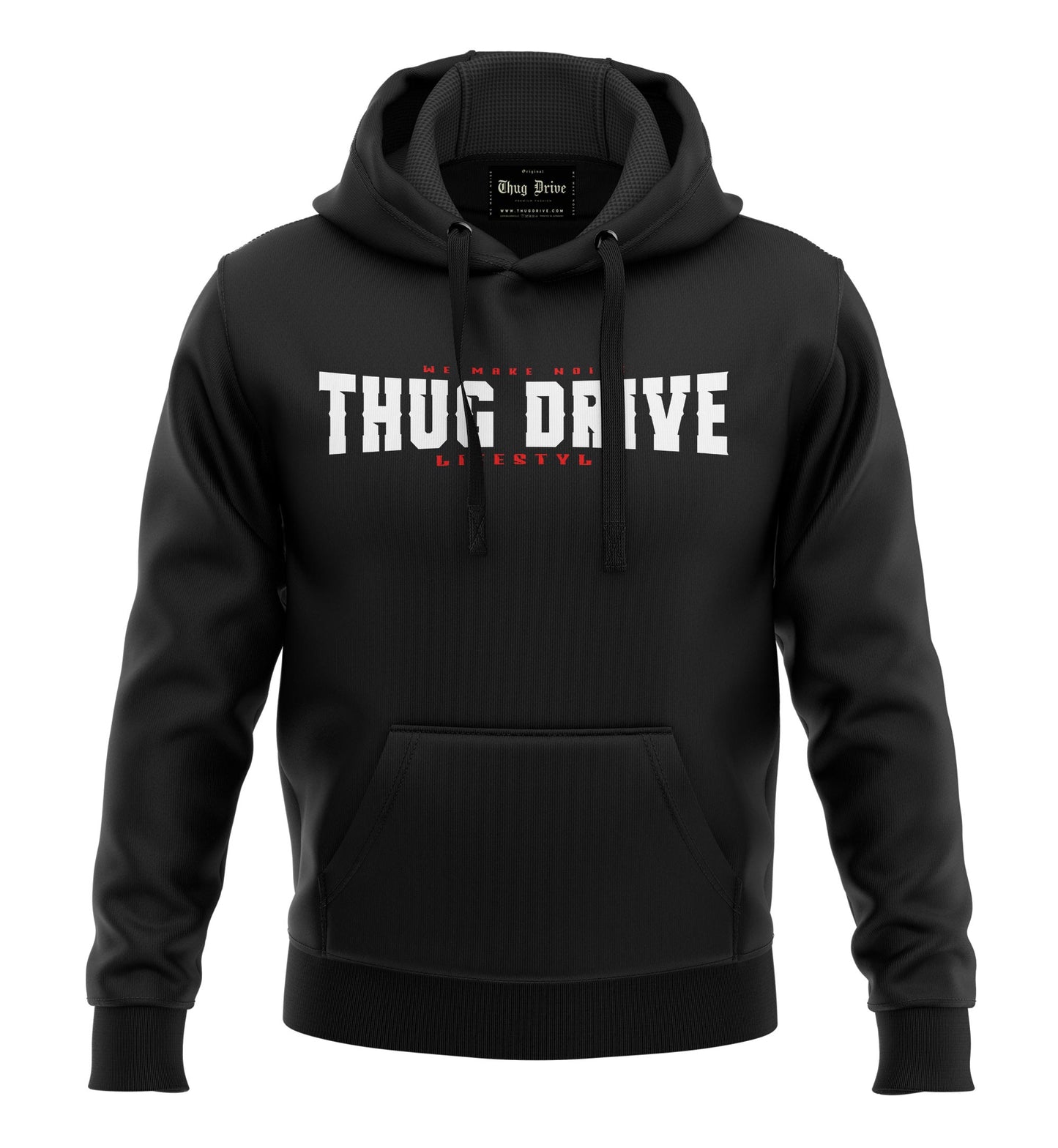 Hoodie - Turbo Skull Black #23