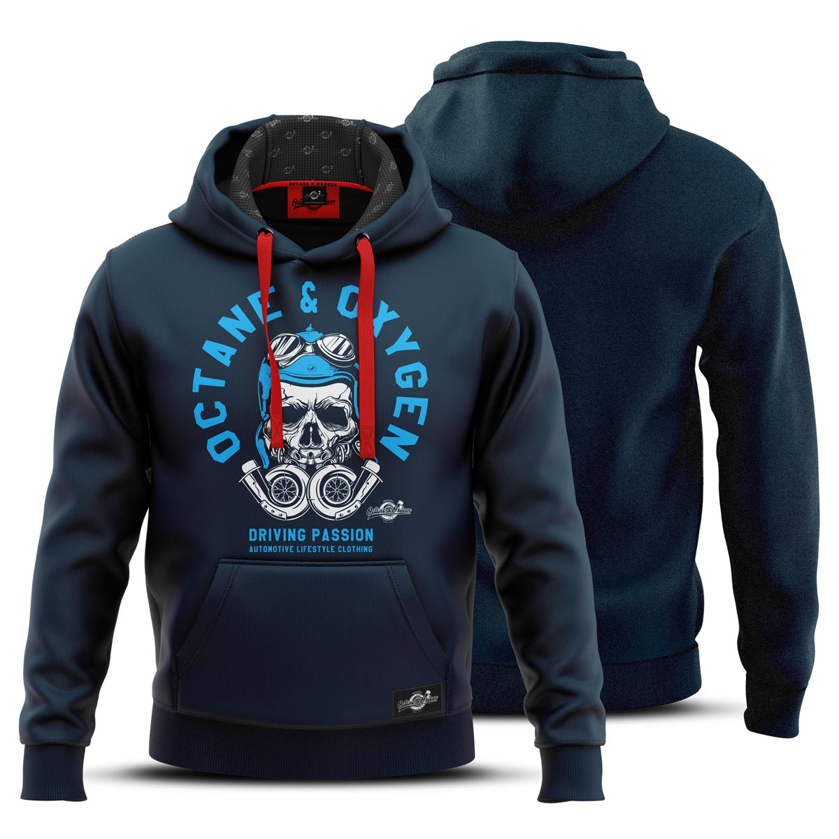 Hoodie Bi Turbo Skull