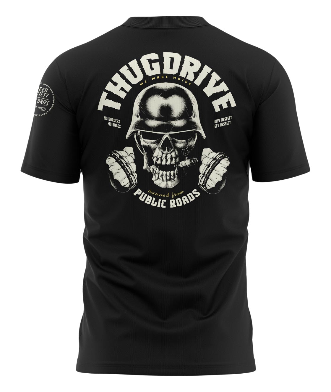 T-Shirt - Biker Skull #8