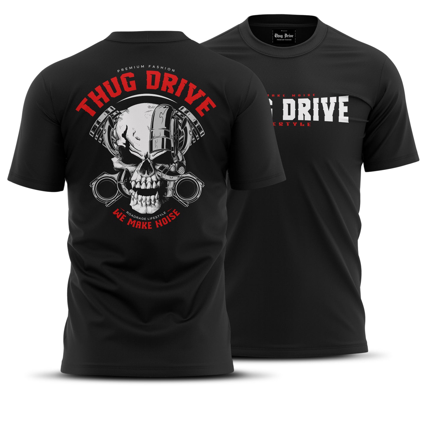 T-Shirt - Turbo Skull Black #23