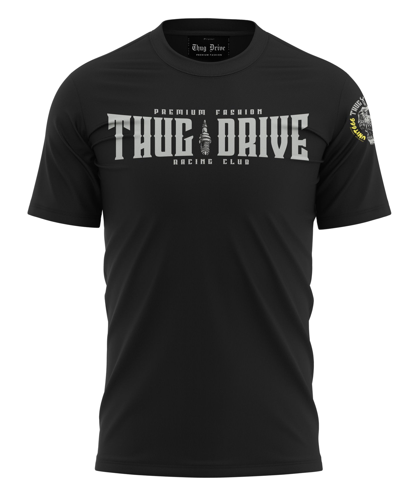 T-Shirt #1 Light - Drive it Schwarz / Grau Gelb